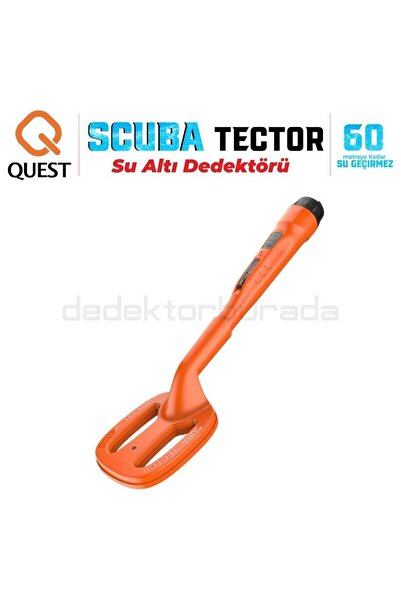 DEDEKTOR TURKİYE Scuba Tector Su Altı Dedektörü - Turuncu