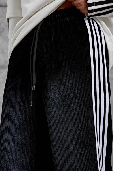 NOMARC Чорні штани NMRC з оксамитовою стрічкою