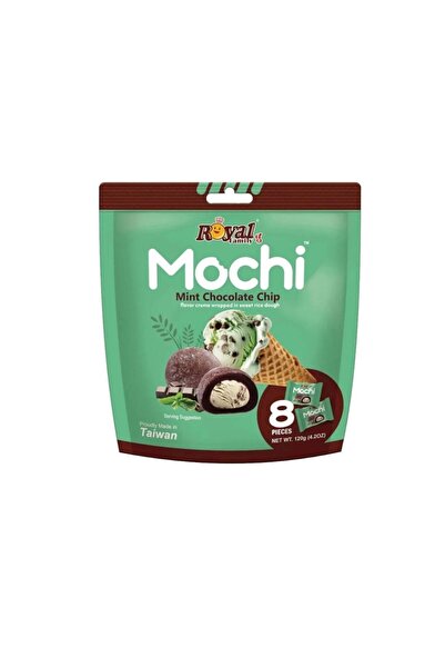 Royal Family موتشي بالنعناع مع رقائق الشوكولاتة، موتشي بالنعناع مع رقائق الشو...