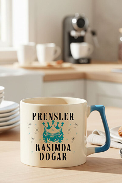 qoeuyl boutique Princes Are Born in November Printed Birthday Gift D Mug with Handle