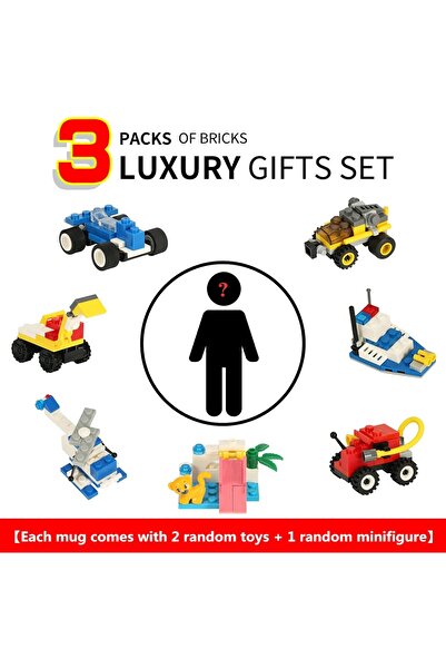 Generic Lamzberry Buildable Brick-Design Coffee Mug — Assemble-Yourself Fun Brick Cup (Black)