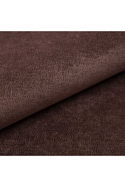 TUSI FABRICS Catifea tapiterie, Stofa tapiterie catifelata, Material plusat Ibiza, Maro nisip, 100 x 146 cm