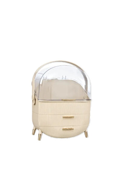 RiverWorld River World Λευκός Οργανωτής με Συρτάρια για Καλλυντικά