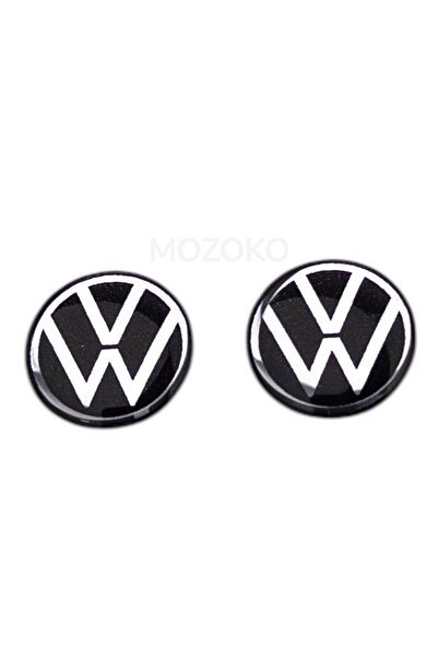 MOZOKO Самоклеючий брелок з логотипом Volkswagen, 14 мм, з краплеподібним тис...