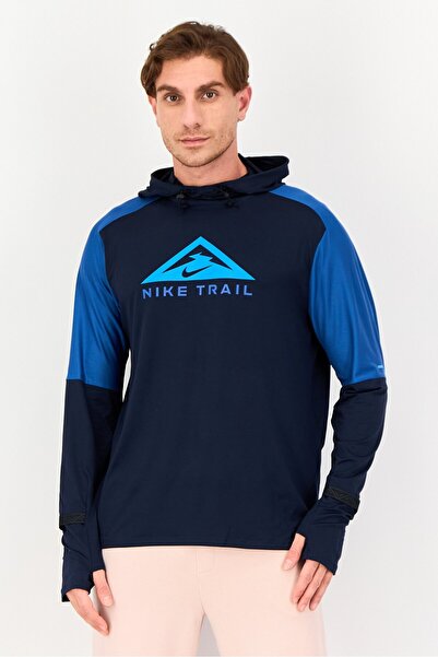 Nike Men Sportswear Fit Long Sleeve Running Hoodie, Multicolor