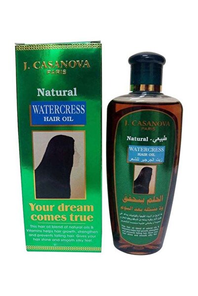 Casanova زيت الجرجير الطبيعي للشعر متعدد الألوان 210 مل