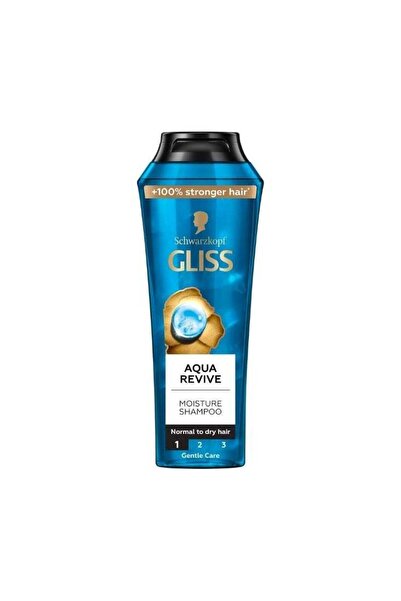 Schwarzkopf شامبو جليس أكوا ريفايف المرطب - للشعر العادي إلى الجاف - 250 مل