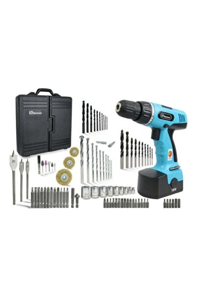 Generic Cordless Electric Drill Tool Kit – 18V with Drill Bits & Accessories Set