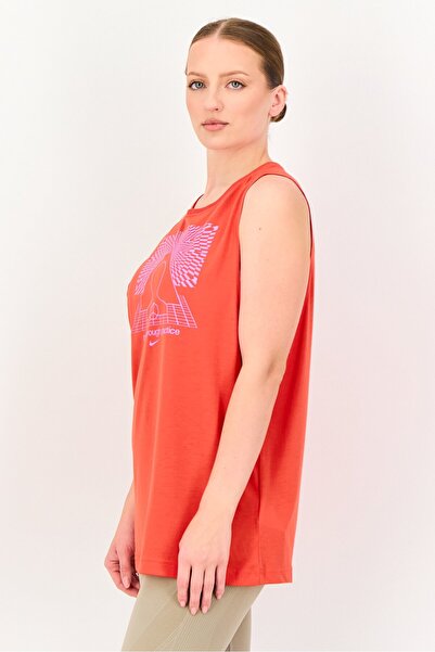 Nike Women Dri-Fit Sleeveless Yoga Top, Red