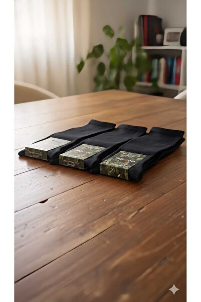 Dündar COTTON ASKER 4 MEVSİM ÇORAP 12'Lİ PAKET DİKİŞSİZ