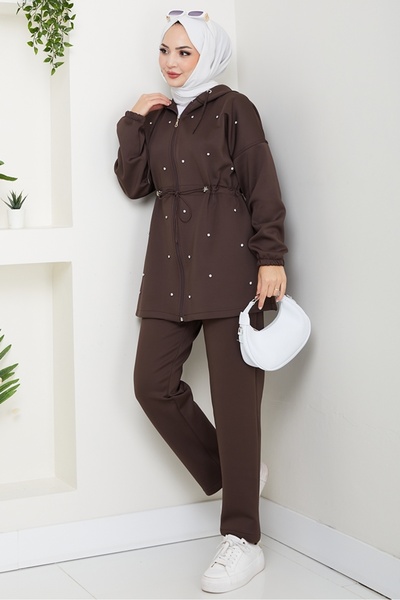 Bestenur Στολή κατάδυσης Stone Detail Tunnel Arched 1594 - Bitter Brown