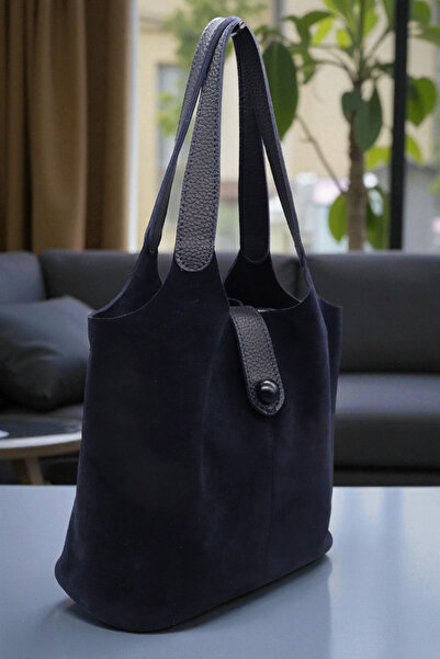 HFKY Жіноча сумка з замші з кишенею. Сумка через плече із замші.