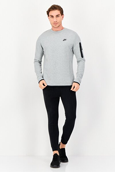Nike Men Sportswear Fit Long Sleeve Outdoor Sweatshirt, Grey
