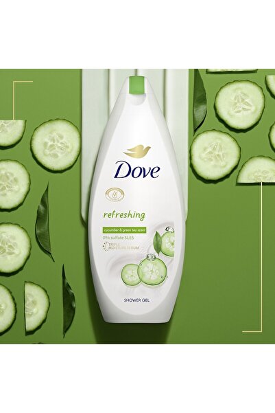 Dove Refreshing Shower Gel, 450 ml