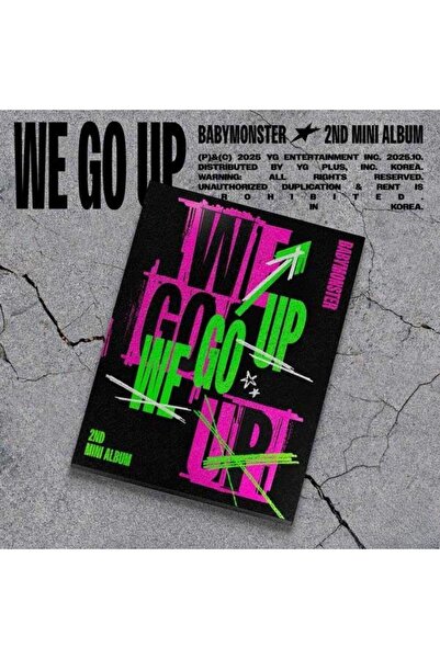 Kpop Dünyasi BABYMONSTER – 2nd MINI ALBUM [WE GO UP] (UP Ver.)