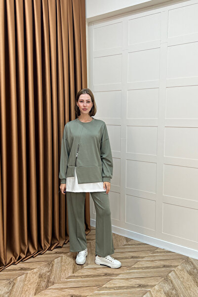 Stilife Μελωδία Frm συνδυασμός υφασμάτων Σετ Πράσινο