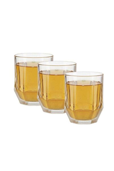 Premium Whiskey Glasses Set of 3 – Japanese-Inspired Faceted Lowball Tumblers
