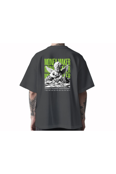 Koi Art Design Money Maker / Υπερμεγέθη Μπλουζάκι Unisex / 95% Βαμβάκι Κορυφα...