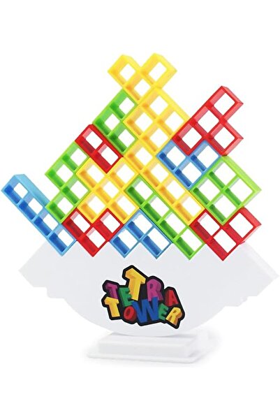 genernic لعبة برج مكعبات التوازن ICV Tetra - لعبة تكديس تتريس إبداعية، هدية م...