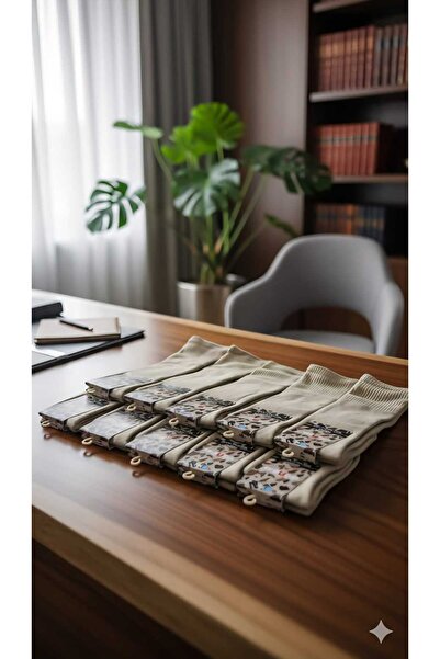 Dündar COTTON ASKER 4 MEVSİM ÇORAP 12'Lİ PAKET DİKİŞSİZ