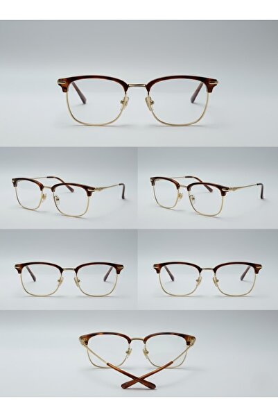 MUADEX Stylish Design Women's Sunglasses with Leopard Gold Frame and Gold Tem...