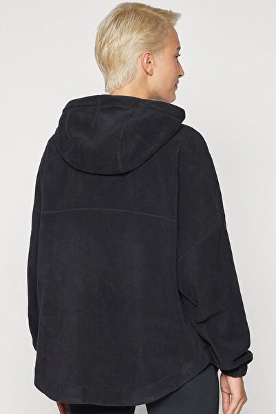 Nike Hanorac Training One Terma Fit Pullover Fleece supradimensionat pentru femei supradimensionat cu glugă Hanorac din lână