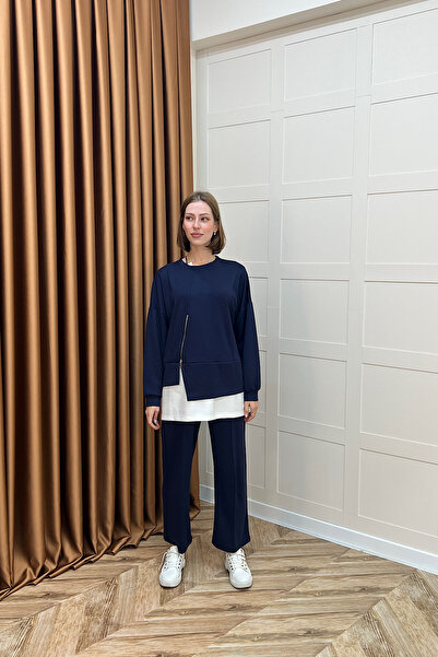 Stilife Σετ Melodi Frm συνδυασμός υφασμάτων Ναυτικό Μπλε