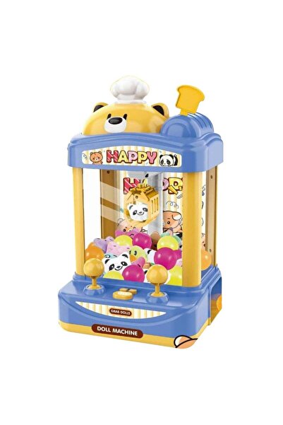 Generic Happy Doll Yellow Machine 16-Piece Grab & Win Plush Dolls Set