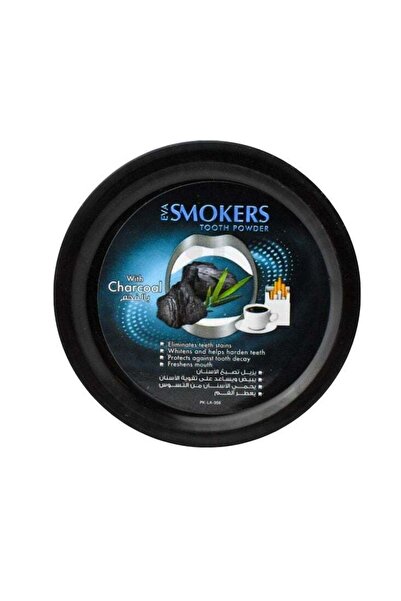 EVA Smokers Tooth Powder with Charcoal – Whitening & Anti-Stain Dental Care 45g