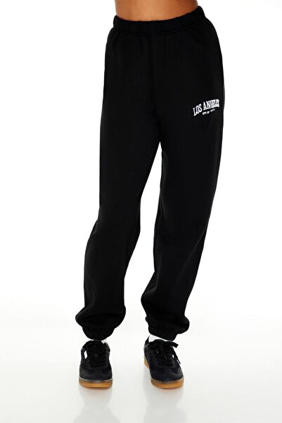 Forever 21 Los Angeles Baskılı Jogger Eşofman Altı