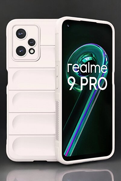 TechTrove Realme 9 Pro 5G Kılıf Oyuklu Tasarım Kamera Korumalı İçi Kadife Yum...