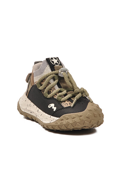 MARCOMEN Black Lace-Up Lightweight Flexible Non-Slip Boys' Sports Shoes 22674 P