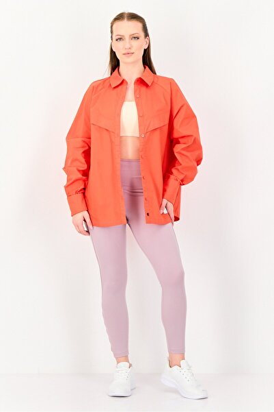 Nike Women Sportswear Fit Long Sleeve Outdoor Top, Red