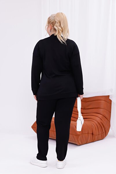 Siyezen Plus Size Modal Set with Butterfly Accessories