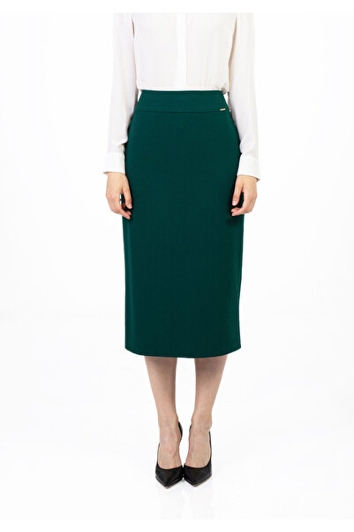 G-Line Classic Midi (80cm) Length Back Zipper Slit Pencil Skirt