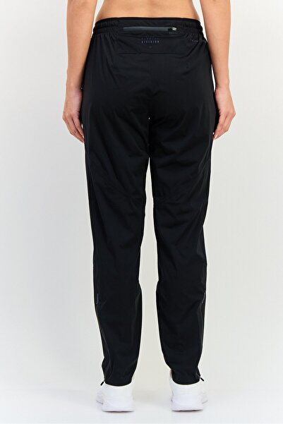 Nike Women Storm Fit Brand Logo Running Track Pants, Black