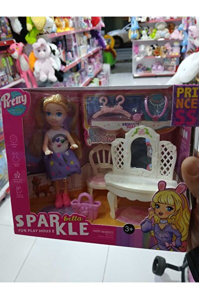 Boratila Toys Aksesuarlı Makyaj Masalı Kız Çocuk Oyun Seti