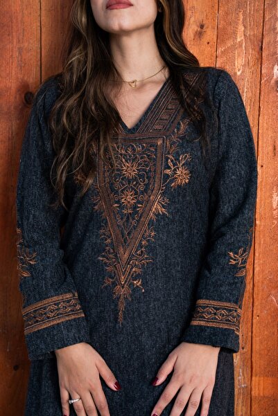 AFandina A-194 Natural Wool Jalabiya Combines Comfort and Luxury