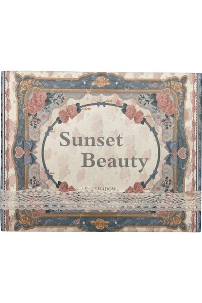 Briggs Eyeshadow and Blush Palette, Sunset Beauty, 15 Pigmented Colors,