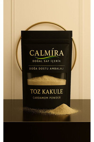 CALMİRA Kakule Tozu 40 g / Taze Öğütülmüş / Cardamom Powder / Katkı Koruyucu ...