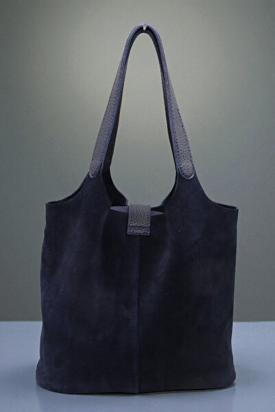 HFKY Жіноча сумка з замші з кишенею. Сумка через плече із замші.