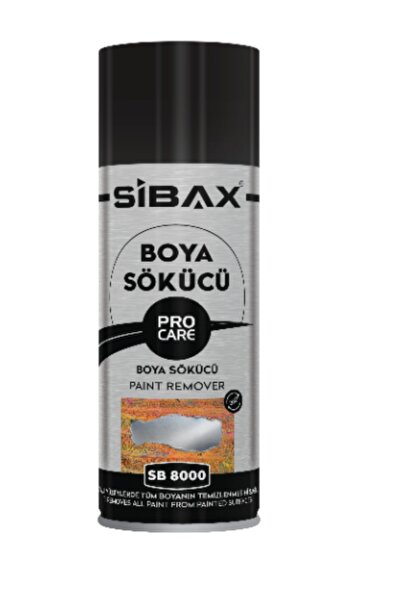 Sibax Boya Sökücü - Vernik Sökücü Sprey 400 Ml