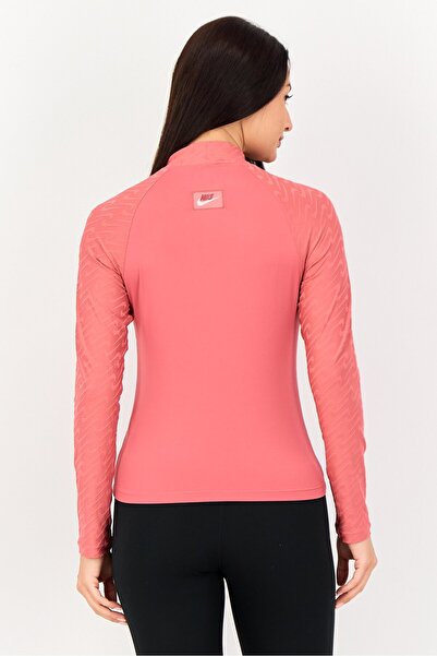 Nike Women Tight Fit Long Sleeve Outdoor T-Shirt, Red