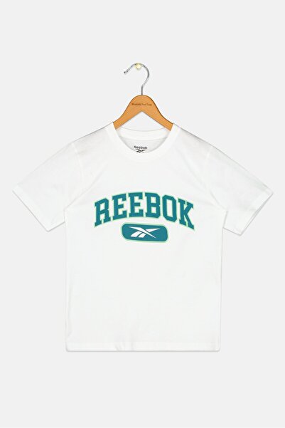 Reebok Kids Boy Short Sleeve Outdoor T-Shirt, White