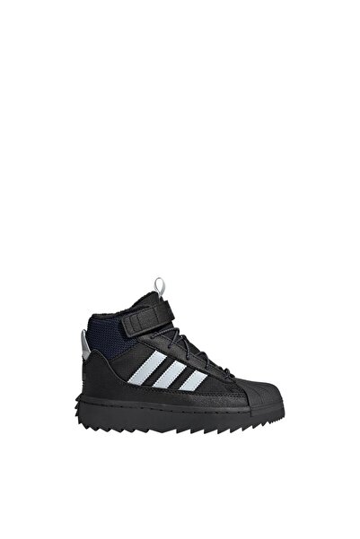 adidas Cizme negre pentru copii SUPERSTAR WINTER TREK C JQ0344