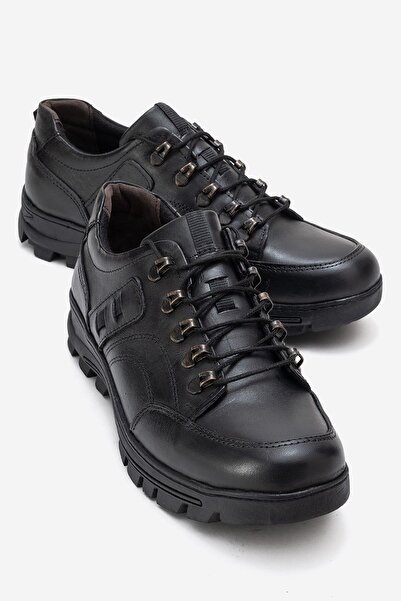 depderi 100% Genuine Leather, Water Resistant, Winter Men's Bootie Shoes