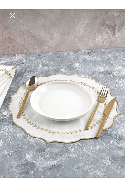 VeraLüx Home 6 Bucuri Lenjerie Brodata Serviciu American - Placa Lenjerie