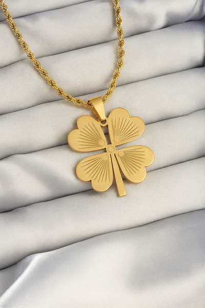 Z&T ACCESORIES DÖRT YAPRAKLI YONCA KOLYE