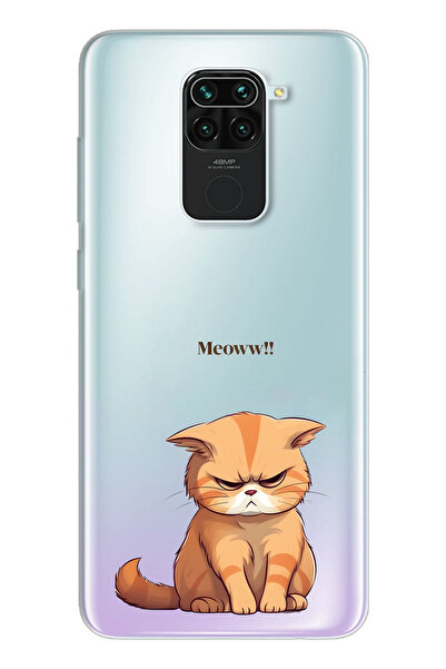 Elorakılıf Xiaomi Redmi Note 9 Uyumlu Baskılı Yumuşak Silikon Şeffaf Telefon ...