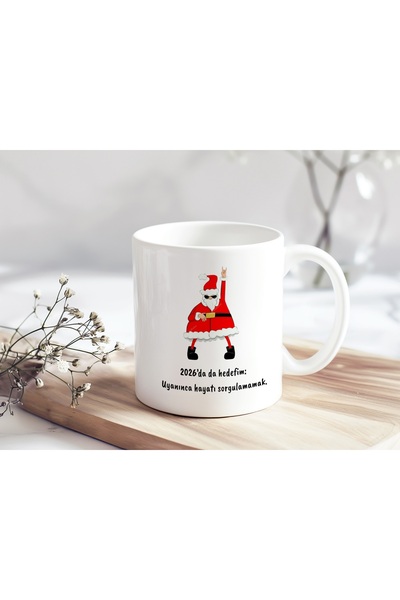 Beramussa كوب مضحك مكتوب عليه 'عندما توقظ الهدف الخاص بك، لا تشكّل حياةك على ...